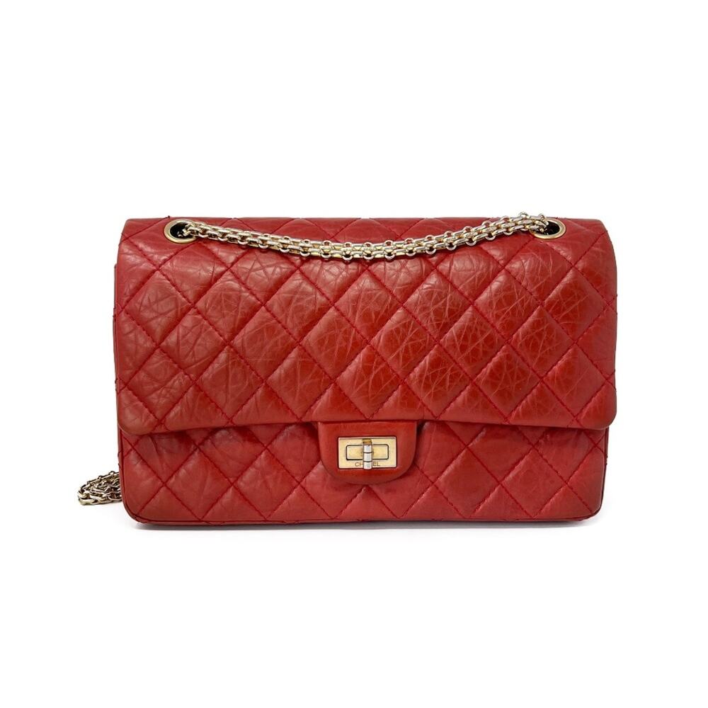 Chanel 2.55 Reissue GHW Quilted Classic Double Flap Bag (Size 226)